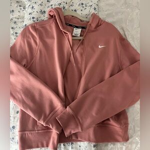 Pink Nike zip up